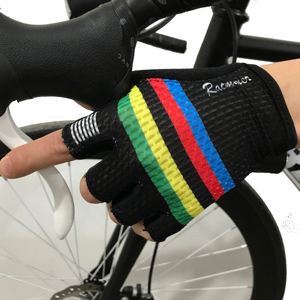Unisex Sports Fingerless Gloves - Blue Force Sports