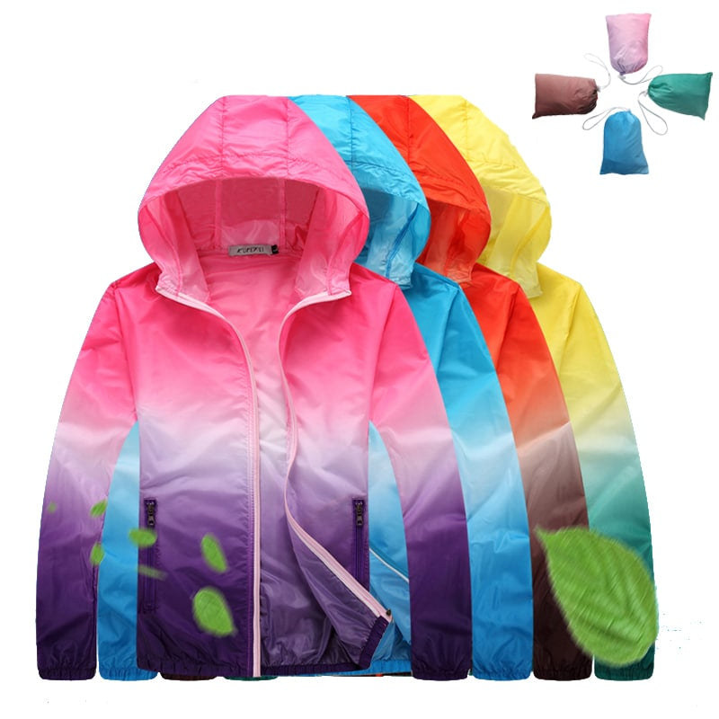 Unisex Sports Running Windbreaker - Blue Force Sports