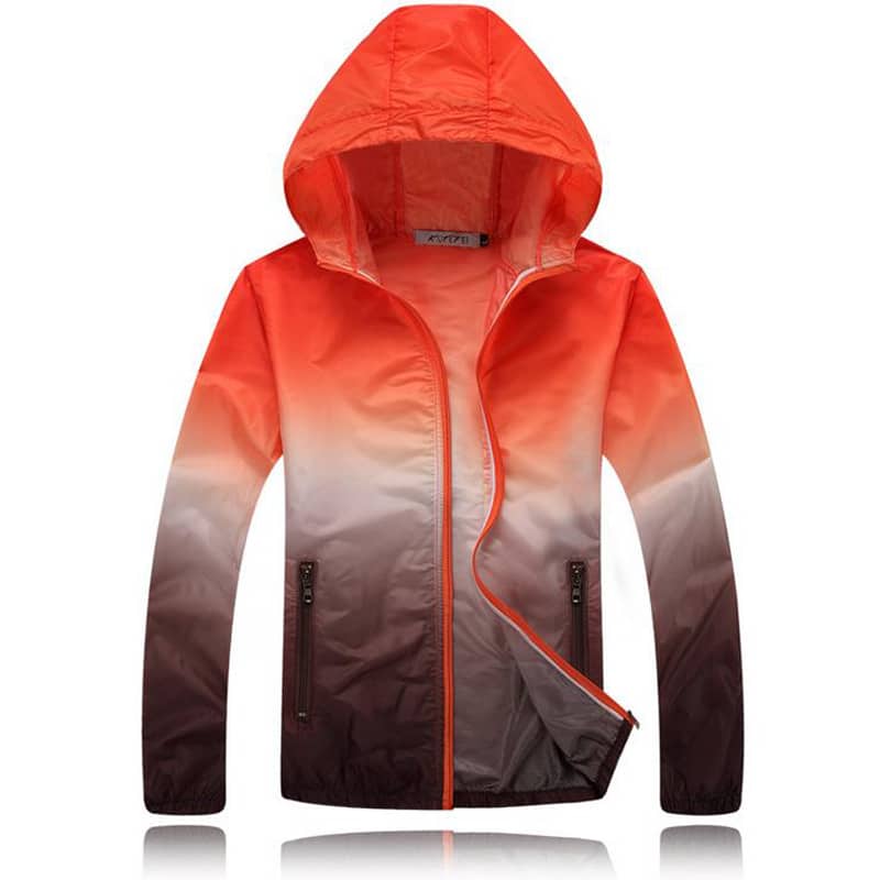 Unisex Sports Running Windbreaker - Blue Force Sports