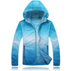 Unisex Sports Running Windbreaker - Blue Force Sports