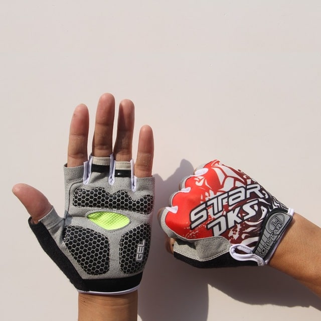 Gel Padded Anti-Slip Sport Gloves - Blue Force Sports