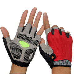 Gel Padded Anti-Slip Sport Gloves - Blue Force Sports