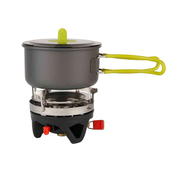 Portable Outdoor Gas Cooking System with Bowl and Pot - Blue Force Sports