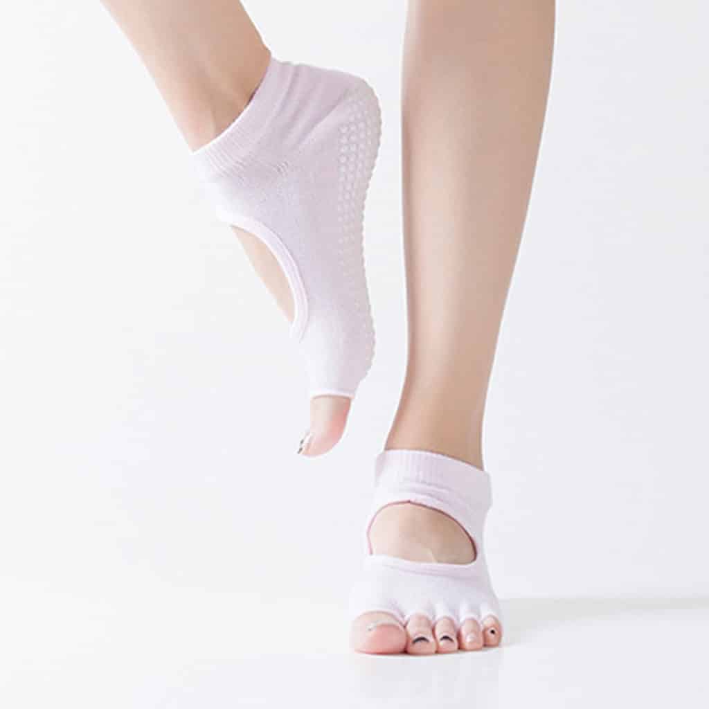 Women's Non-Slip Yoga Socks - Blue Force Sports