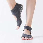 Women's Non-Slip Yoga Socks - Blue Force Sports