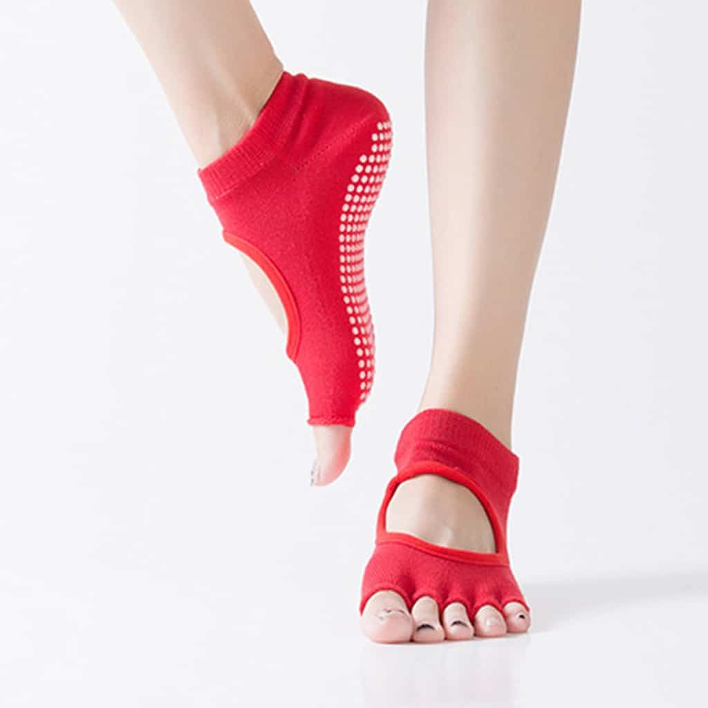 Women's Non-Slip Yoga Socks - Blue Force Sports