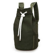 Men's Canvas Drawstring Backpack - Blue Force Sports