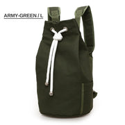 Men's Canvas Drawstring Backpack - Blue Force Sports