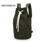 Men's Canvas Drawstring Backpack - Blue Force Sports