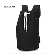 Men's Canvas Drawstring Backpack - Blue Force Sports