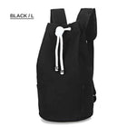 Men's Canvas Drawstring Backpack - Blue Force Sports