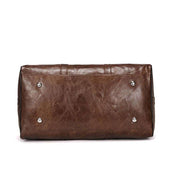 Vintage Eco-Leather Gym Bag - Blue Force Sports