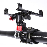 Adjustable Aluminum Bicycle Phone Holder - Blue Force Sports