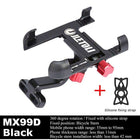 Adjustable Aluminum Bicycle Phone Holder - Blue Force Sports