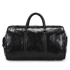 Vintage Eco-Leather Gym Bag - Blue Force Sports