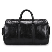 Vintage Eco-Leather Gym Bag - Blue Force Sports
