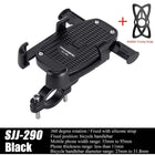 Adjustable Aluminum Bicycle Phone Holder - Blue Force Sports