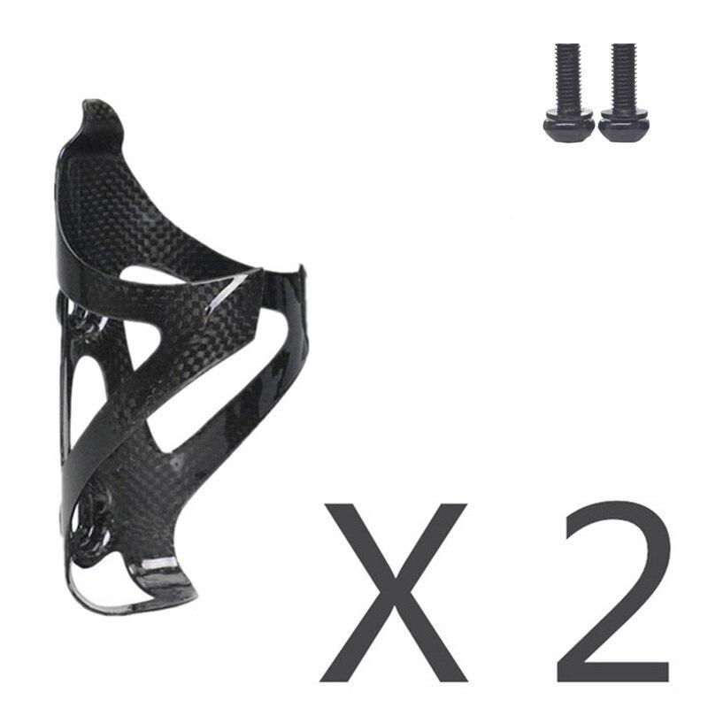 Carbon Fiber Style Bicycle Bottle Holder - Blue Force Sports