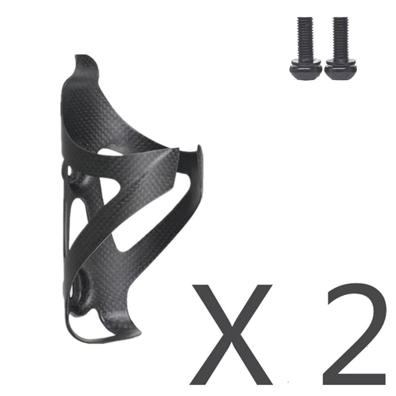 Carbon Fiber Style Bicycle Bottle Holder - Blue Force Sports