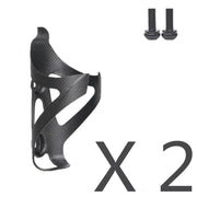 Carbon Fiber Style Bicycle Bottle Holder - Blue Force Sports