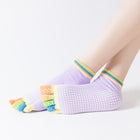 Women's Toe Yoga Socks - Blue Force Sports