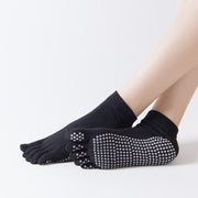 Women's Toe Yoga Socks - Blue Force Sports