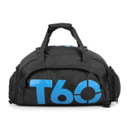 2 in 1 Contrast Print Sports Backpack - Blue Force Sports