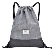Two Tone Sports Drawstring Backpack - Blue Force Sports