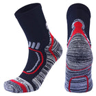 Men's Robotic Print Warm Running Socks - Blue Force Sports