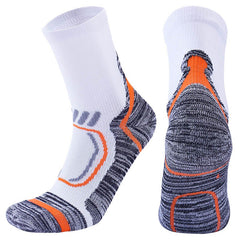 Men's Robotic Print Warm Running Socks - Blue Force Sports
