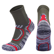 Men's Robotic Print Warm Running Socks - Blue Force Sports
