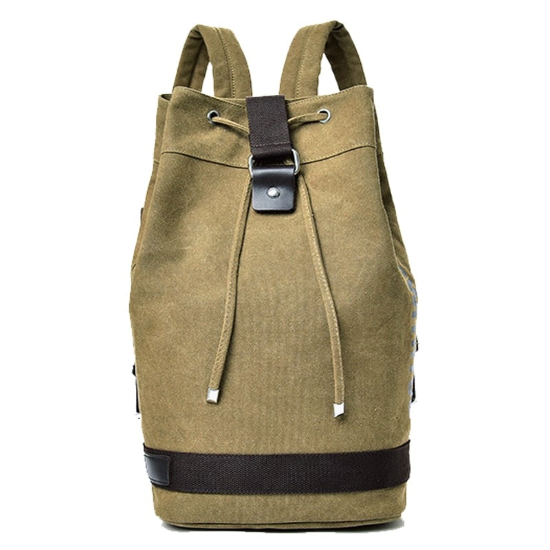 Men's Canvas Sports Backpack - Blue Force Sports