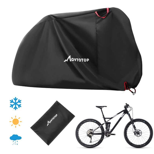 Solid Black Design Bicycle Cover - Blue Force Sports