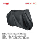 Solid Black Design Bicycle Cover - Blue Force Sports