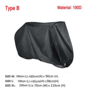Solid Black Design Bicycle Cover - Blue Force Sports