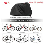 Solid Black Design Bicycle Cover - Blue Force Sports