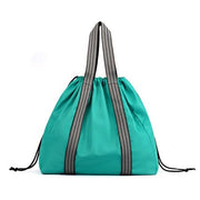 Women's Striped Detail Sports Backpack - Blue Force Sports