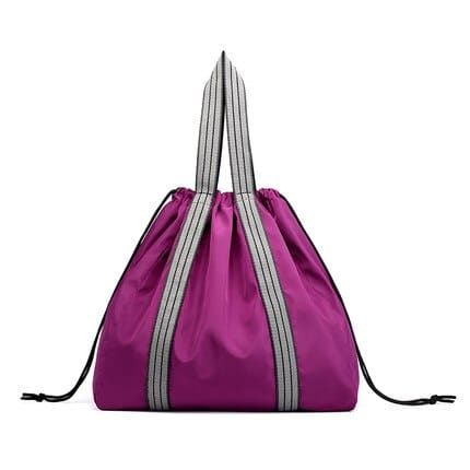 Women's Striped Detail Sports Backpack - Blue Force Sports
