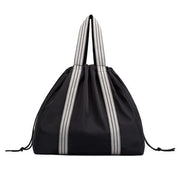 Women's Striped Detail Sports Backpack - Blue Force Sports