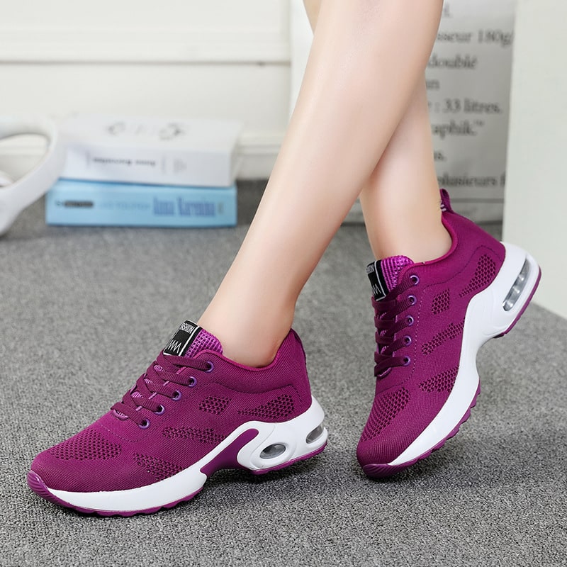 Women's Sport Breathable Comfortable Sneakers - Blue Force Sports