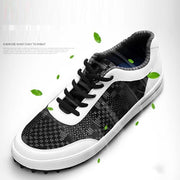 Men's Breathable Mesh Golf Shoes - Blue Force Sports