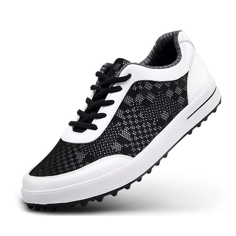 Men's Breathable Mesh Golf Shoes - Blue Force Sports
