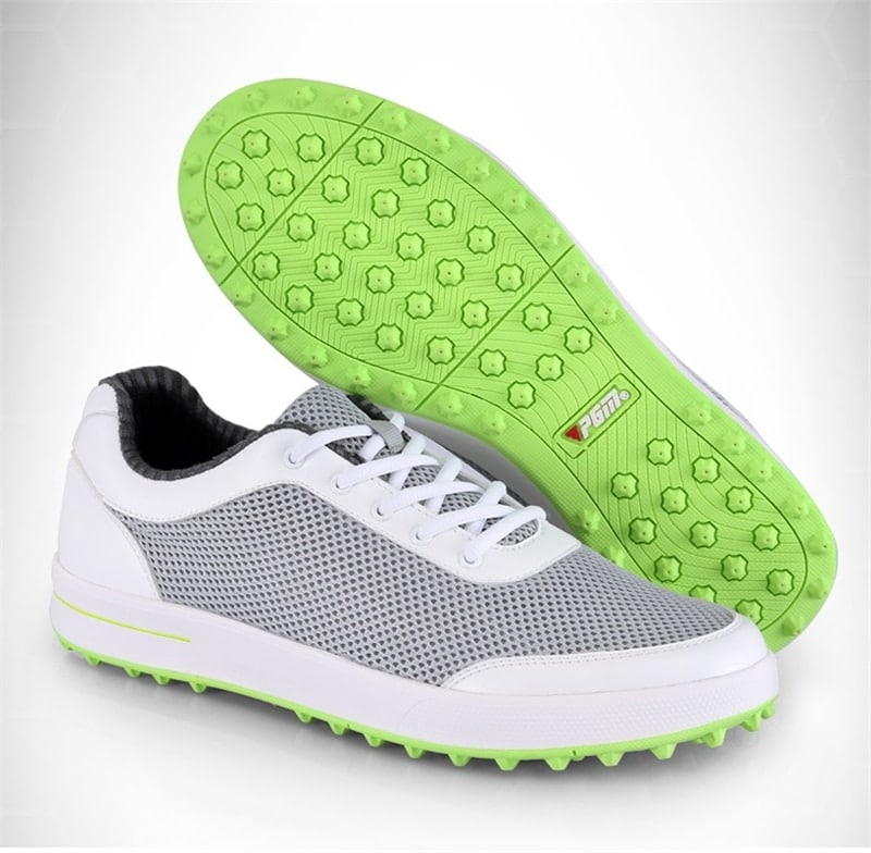 Men's Breathable Mesh Golf Shoes - Blue Force Sports