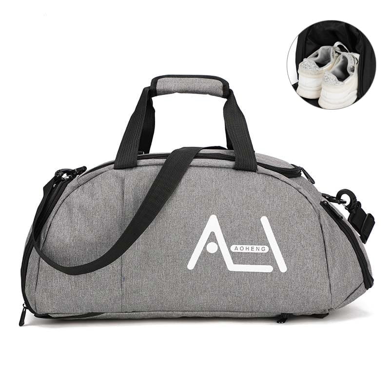 2 in 1 Gradient Color Sports Backpack - Blue Force Sports