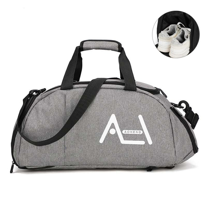2 in 1 Gradient Color Sports Backpack - Blue Force Sports
