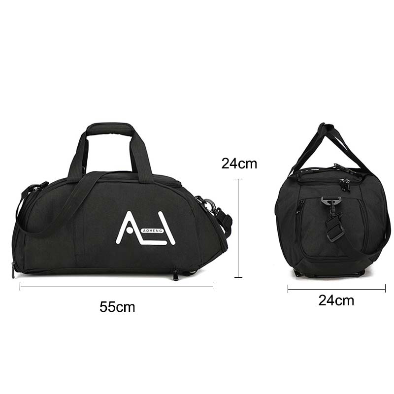 2 in 1 Gradient Color Sports Backpack - Blue Force Sports