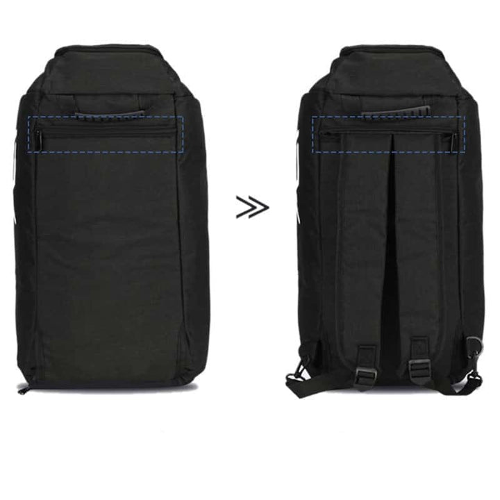 2 in 1 Gradient Color Sports Backpack - Blue Force Sports