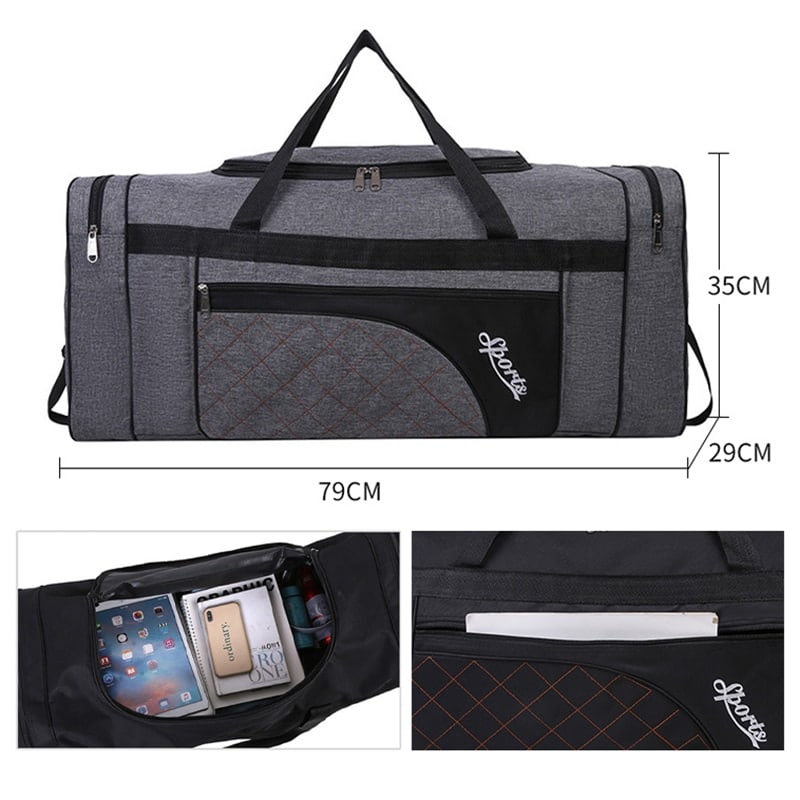 Men's Large Capacity Portable Bag - Blue Force Sports