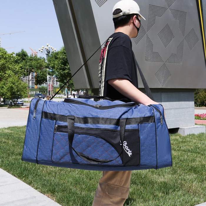 Men's Large Capacity Portable Bag - Blue Force Sports