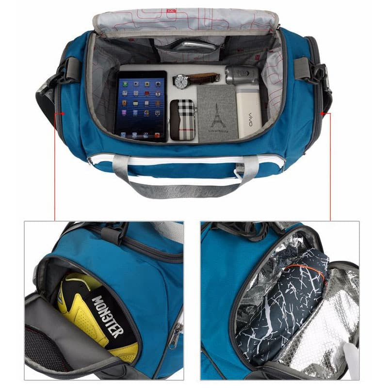 Sports Fitness Shoulder Handbag - Blue Force Sports